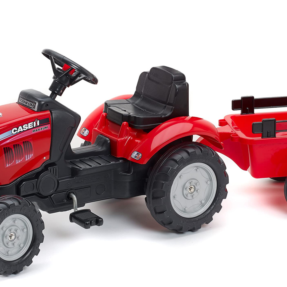 RIDE ON TRACTOR TOY WITH TRAILER