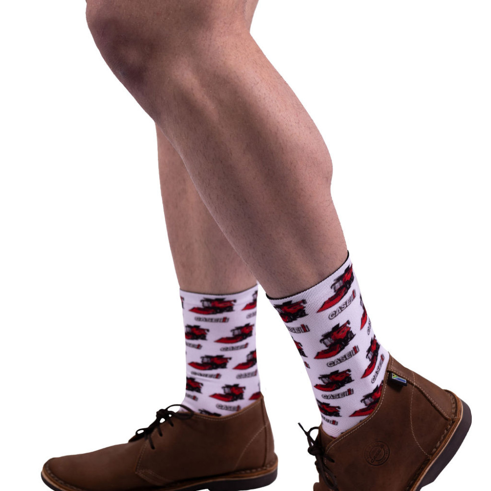 SOCKS BLACK / RED COMBINE