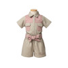 GIRL BABY GROW SHORT SET