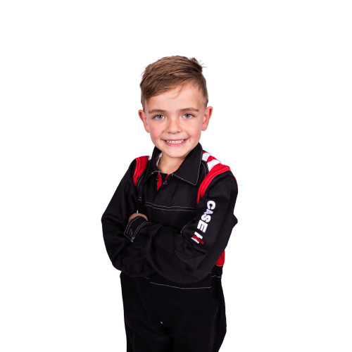 KIDS RACING BOILER SUIT