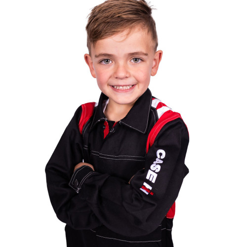 KIDS RACING BOILER SUIT