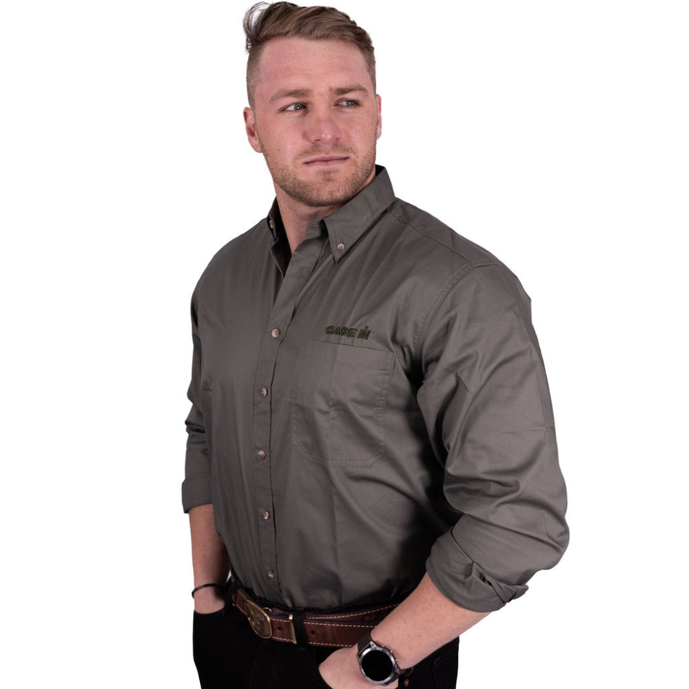 OLIVE LONG SLEEVE SHIRT MEN