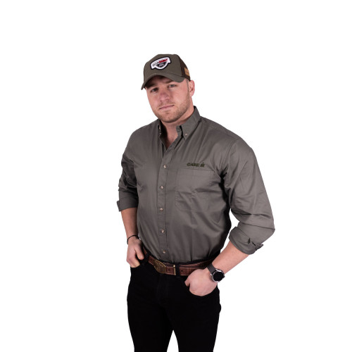 OLIVE LONG SLEEVE SHIRT MEN