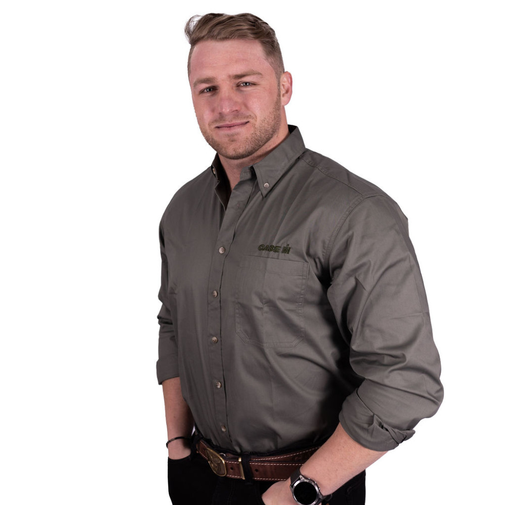 OLIVE LONG SLEEVE SHIRT MEN