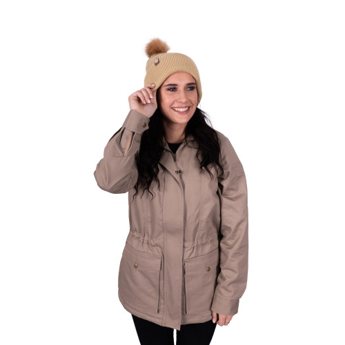 BEANIE BEIGE KNITTED BEANIE BEIGE KNITTED
