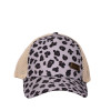  CAP LADIES LEOPARD PRINT