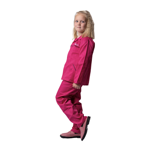 GIRL 2PCE OVERALL FUCHSIA GIRL 2PCE OVERALL FUCHSIA