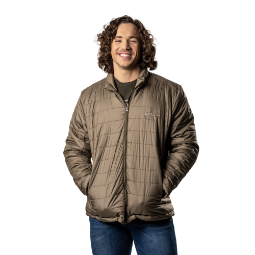 Khaki puffer jacket Khaki puffer jacket