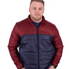 MENS PUFFER NAVY & RED