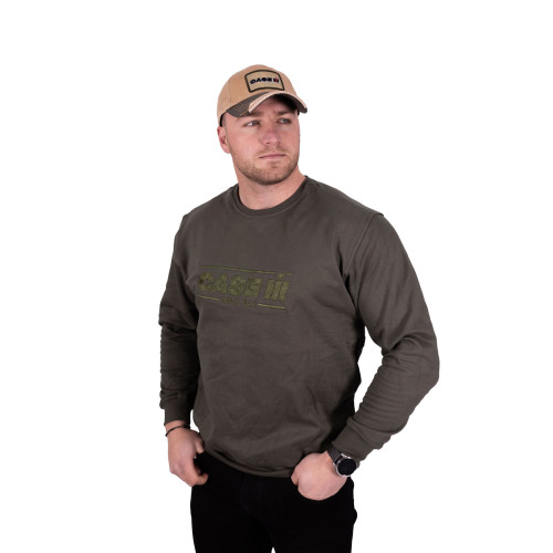 SWEATER OLIVE MENS
