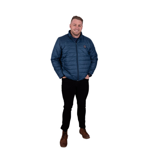 MENS PUFFER BLUE