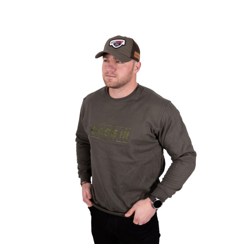 SWEATER OLIVE MENS