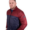 MENS PUFFER NAVY & RED