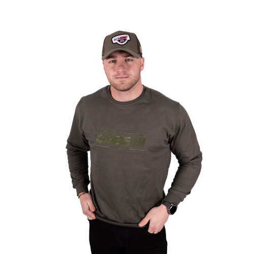 SWEATER OLIVE MENS