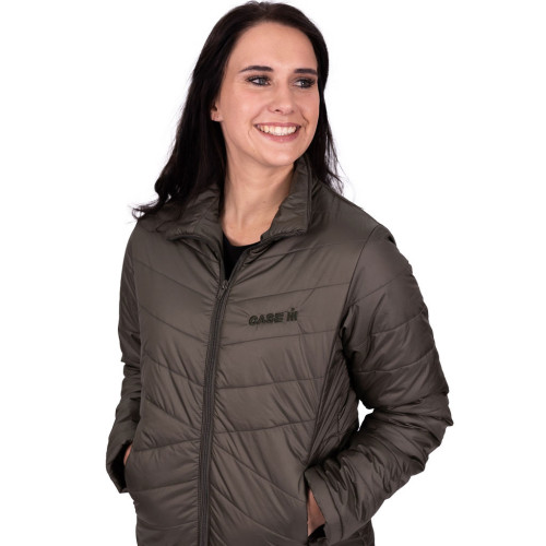LADIES PUFFER OLIVE