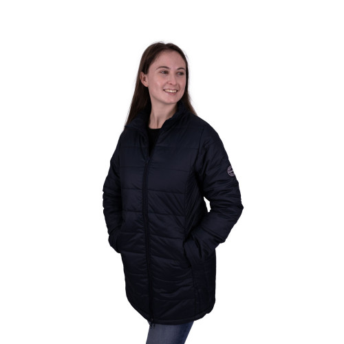 LADIES PUFFER COAT NAVY LADIES PUFFER COAT NAVY