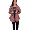 DUSTY PINK PARKA