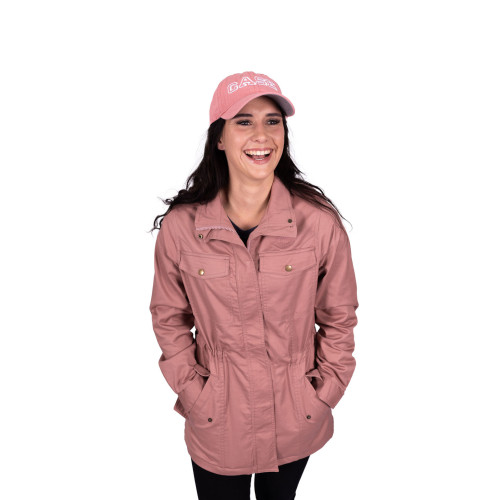 DUSTY PINK PARKA