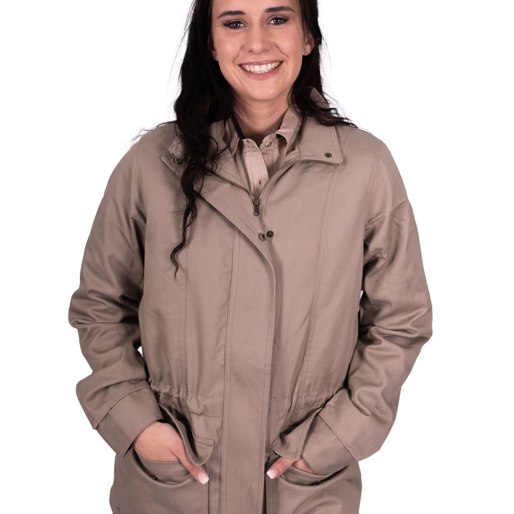 LADIES PARKA KHAKI