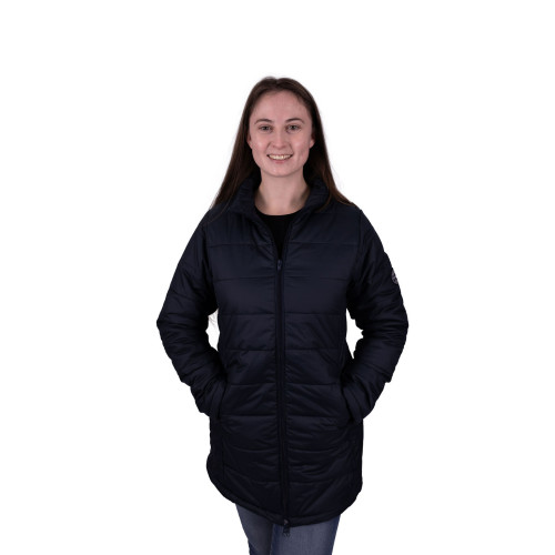 LADIES PUFFER COAT NAVY LADIES PUFFER COAT NAVY