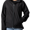 Ladies Black Softshell Jacket