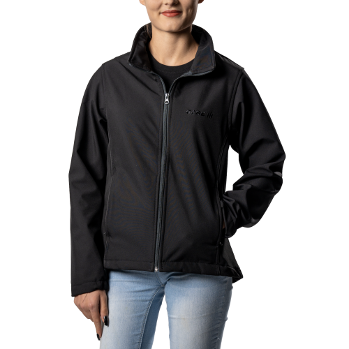 Ladies Black Softshell Jacket Ladies Black Softshell Jacket