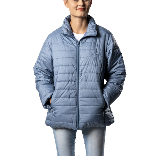 Ladies Steel Blue Puffer Jacket Ladies Steel Blue Puffer Jacket