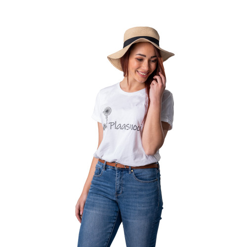 T-SHIRT WHITE PLAASNOOI
