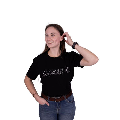 LADIES BLACK BLING T-SHIRT LADIES BLACK BLING T-SHIRT