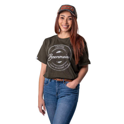 T-SHIRT OLIVE LADY