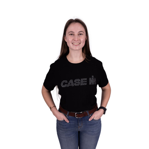LADIES BLACK BLING T-SHIRT LADIES BLACK BLING T-SHIRT