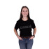 LADIES BLACK BLING T-SHIRT