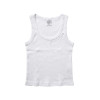 LADY RIBBED TANK TOP WHITE