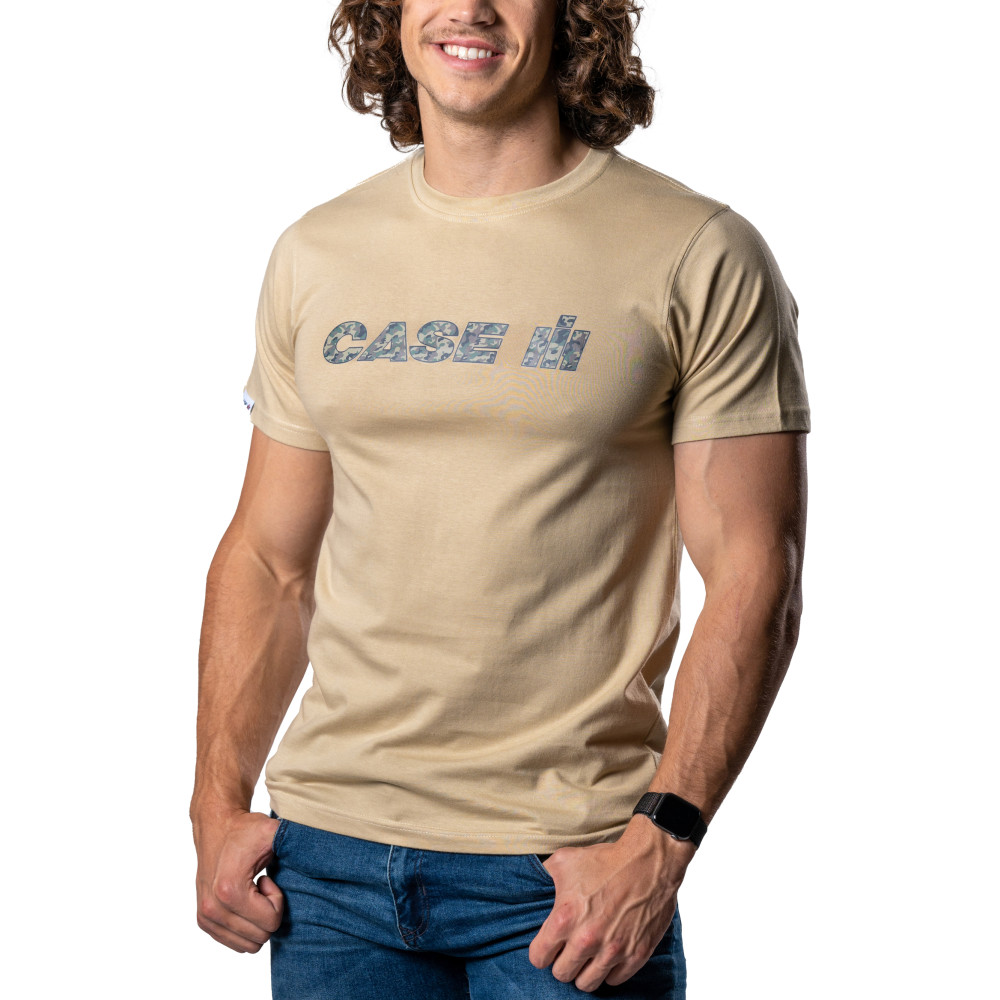 T-SHIRT KHAKI MEN CASE IH