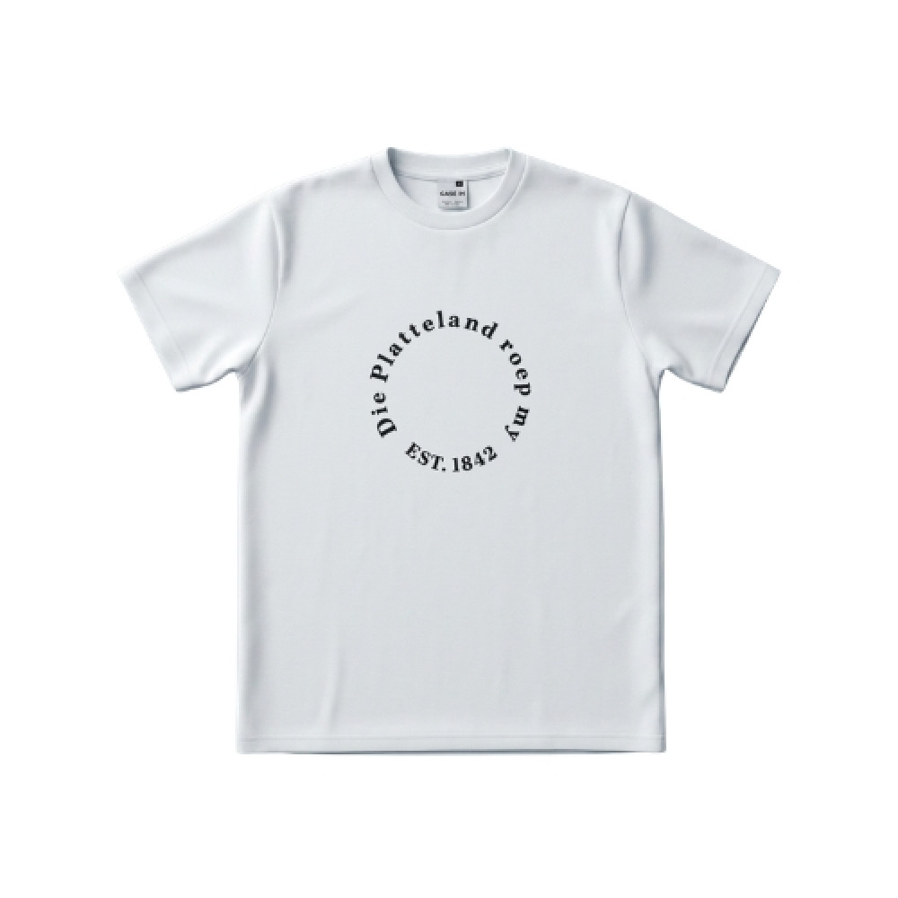 MENS T SHIRT WHITE PLATTELAND