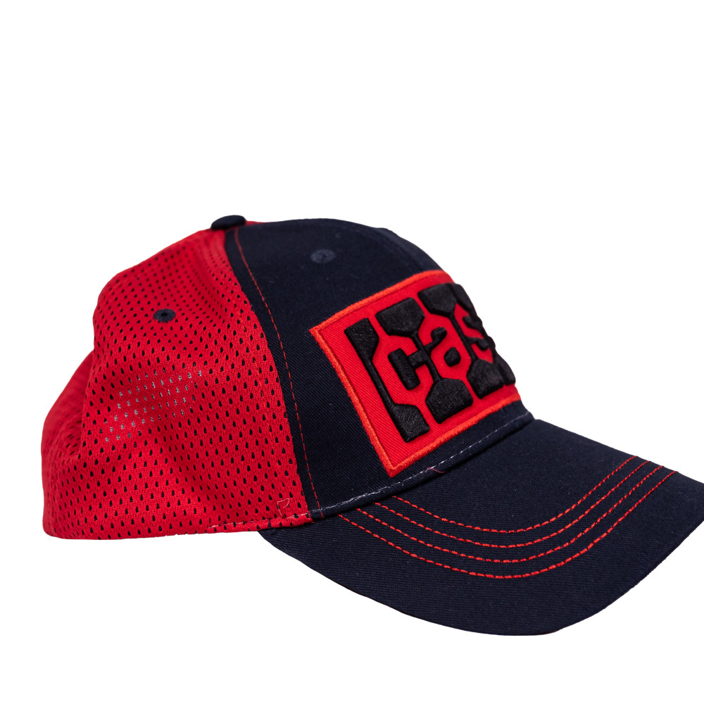 CAP NAVY RED TRUCKER