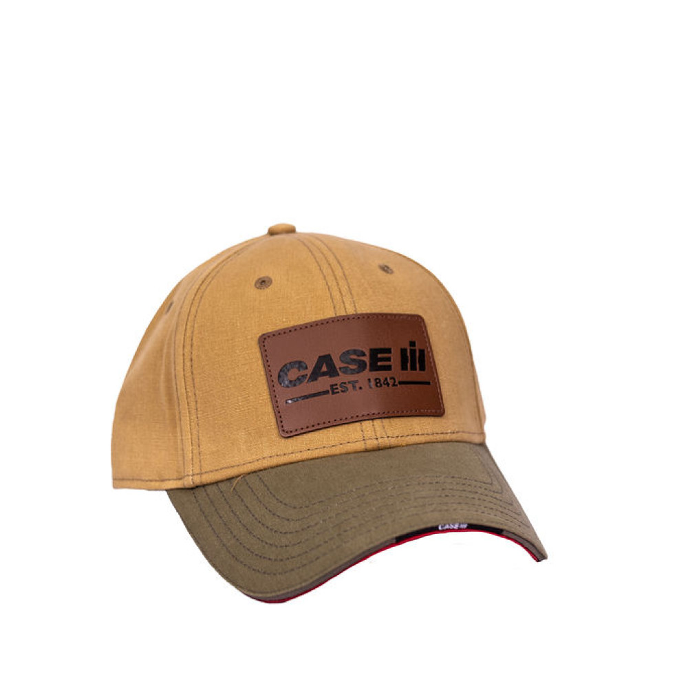  CAP KHAKI RED INSIDE PEAK