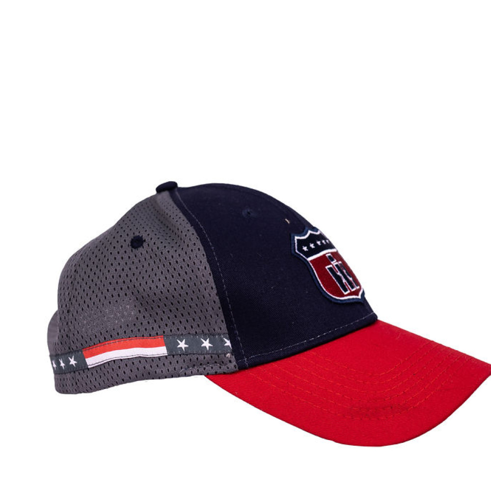  CAP IH NAVY CHARC RED TRUCKER