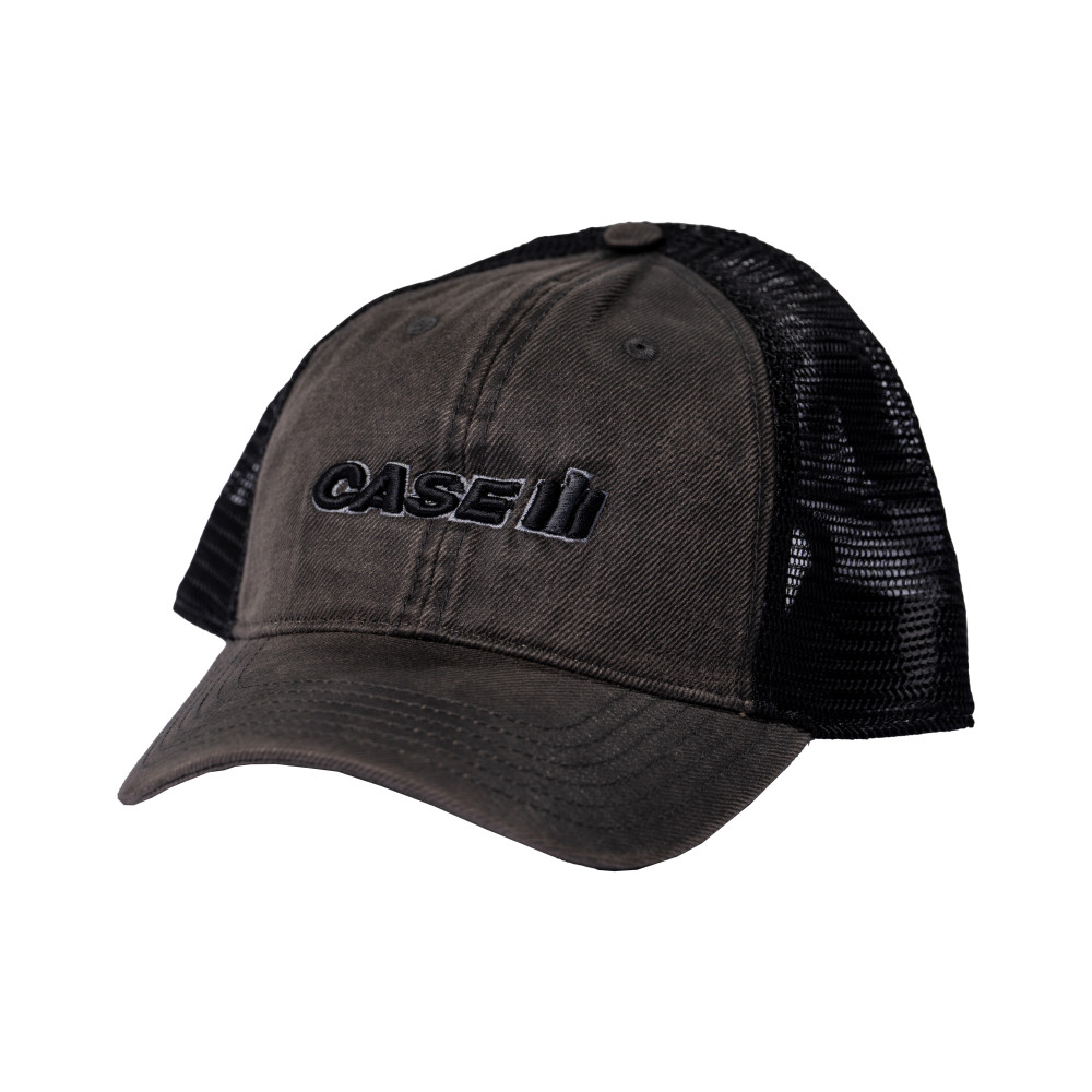 CAP CHARCOAL WASHED TRUCKER 