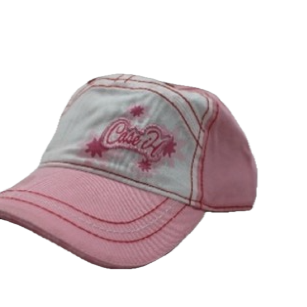 Ladies Pink/White Cap