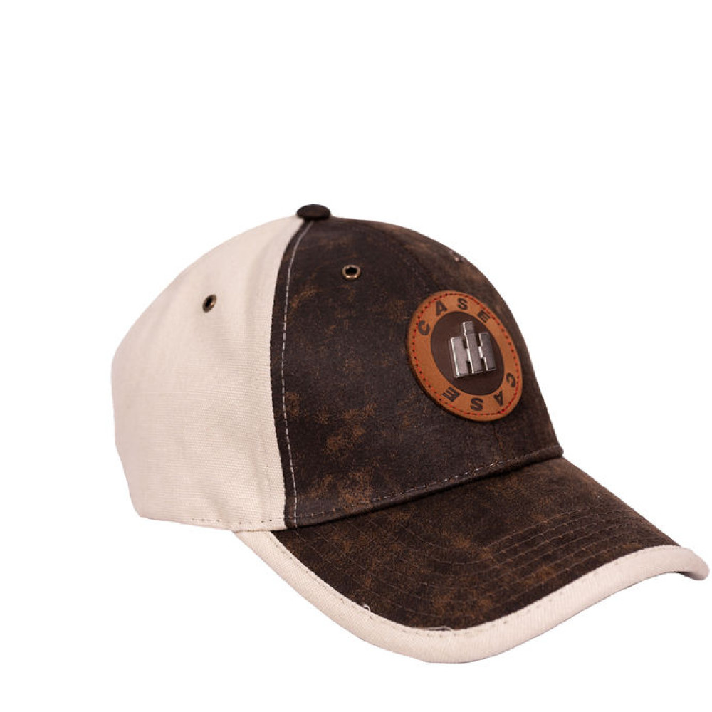  CAP BROWN OILSKIN KHAKI