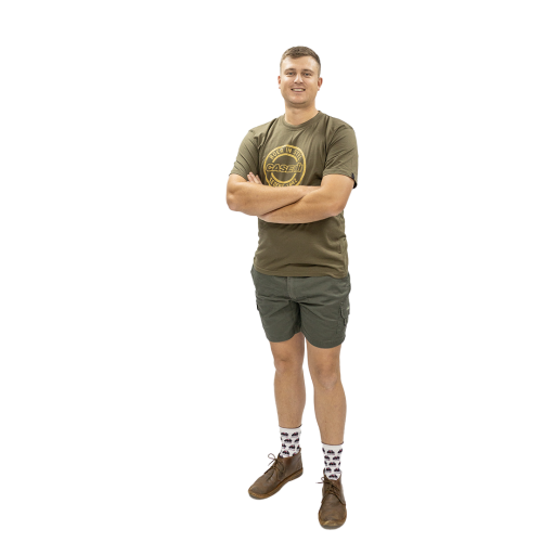 TSHIRT LIGHT OLIVE MEN
