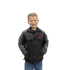 KIDDIES RIPSTOP JACKET BLACK/GREY