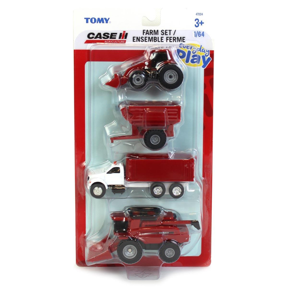 1/64 CASE IH 4 PIECE SET