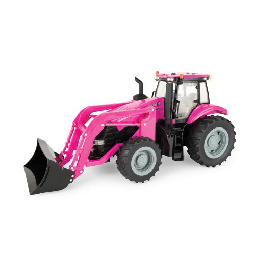 1/16 CASE MAGNUM PINK TRACTOR W/LOADER 1/16 CASE MAGNUM PINK TRACTOR W/LOADER