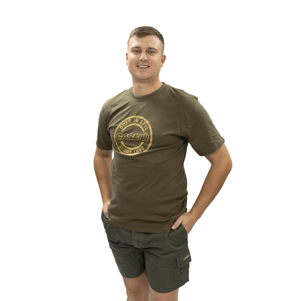 TSHIRT LIGHT OLIVE MEN