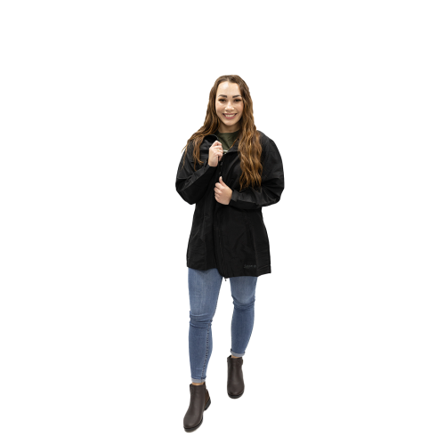 LADIES BLACK LONGER JACKET LADIES BLACK LONGER JACKET