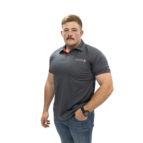 GOLFSHIRT CHARCOAL MECHANIC GOLFSHIRT CHARCOAL MECHANIC