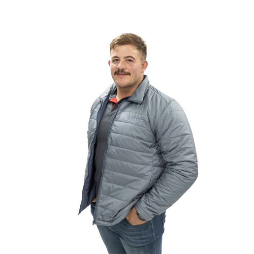 MENS PUFFER STEEL BLUE L/SLEEVE MENS PUFFER STEEL BLUE L/SLEEVE