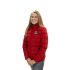 RED THICK PUFFER LADY